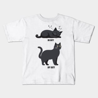 Funny Cat Kids T-Shirt